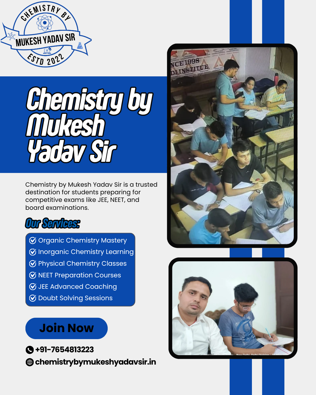 best Coaching for chemistry in uttam nagar